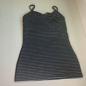 Lululemon Athletica Black and White tank size 4!